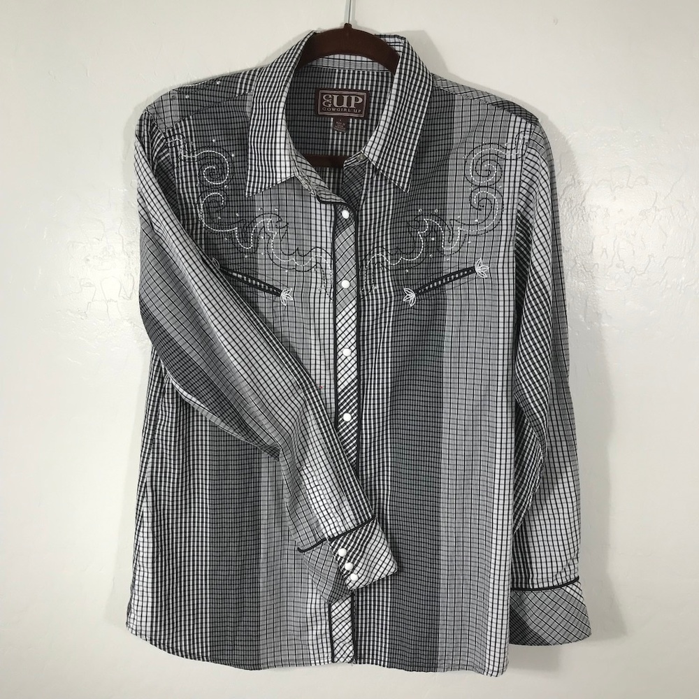 Cowgirl Up Western Wear Snap Front Shirt